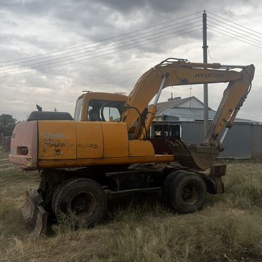 Колёсный экскаватор Hyundai R130W-3, 2003