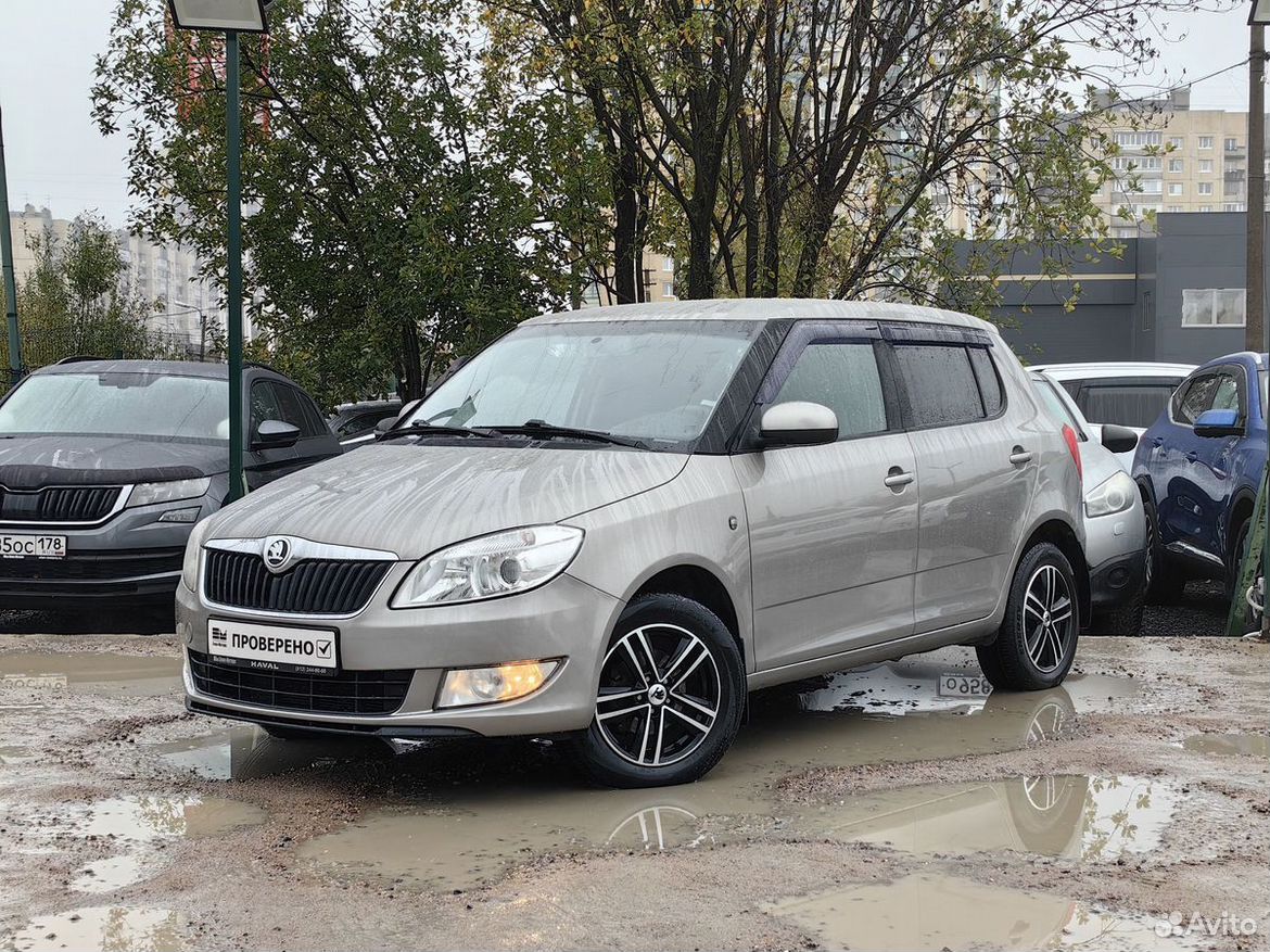 Skoda Fabia 1.6 AT, 2013, 156 000 км