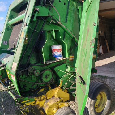 Пресс-подборщик John Deere 580, 1998
