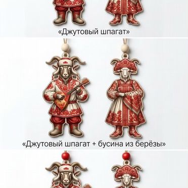 Елочные игрушки оптом Рождественские пряники