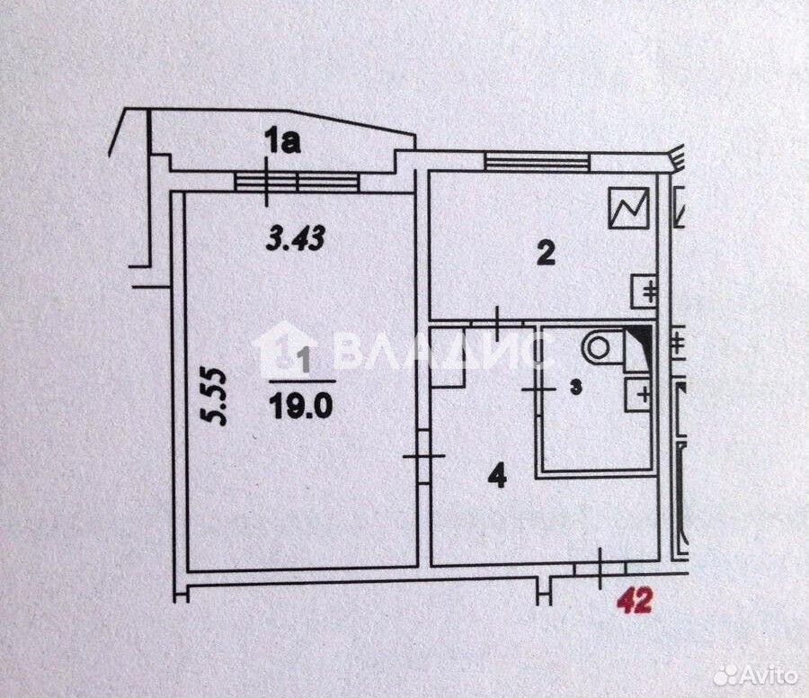 1-к. квартира, 36,7 м², 7/17 эт., Москва