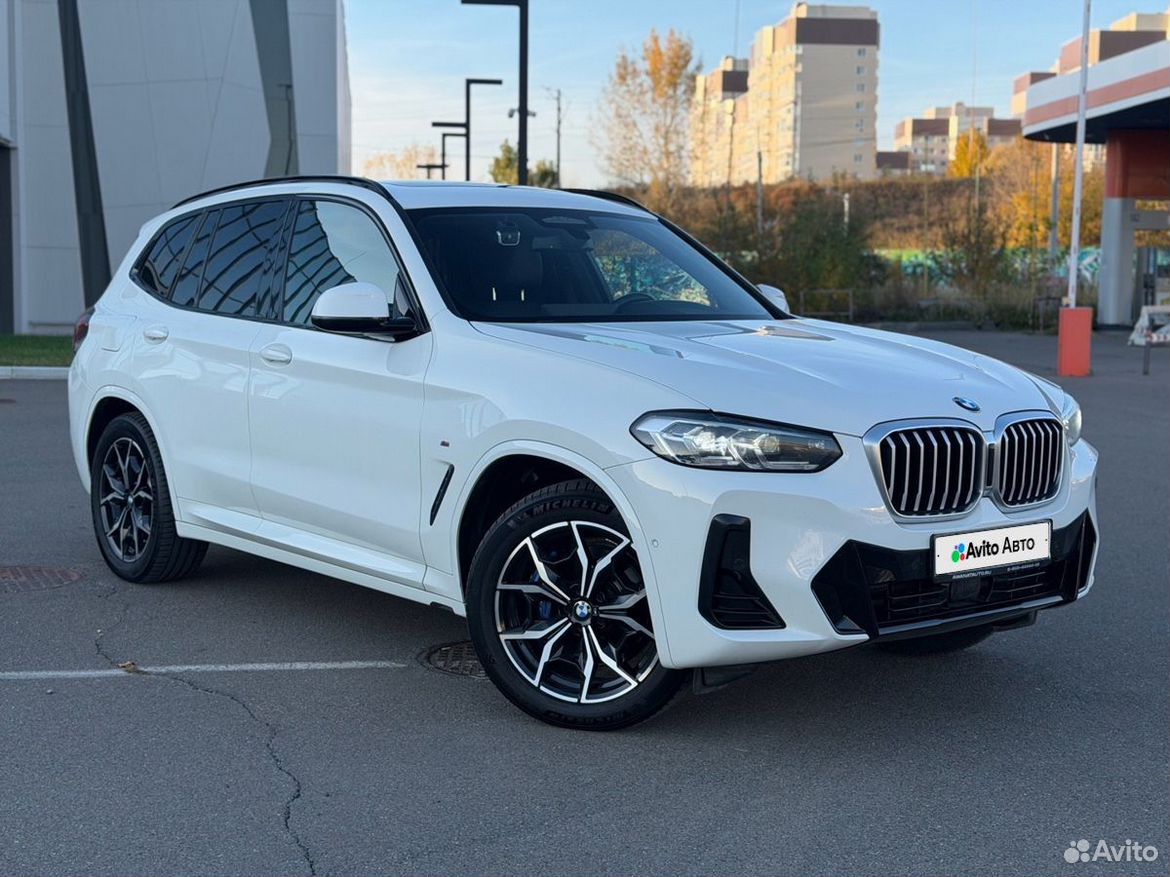 BMW X3 2.0 AT, 2022, 52 954 км
