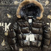 Пуховик Moncler Maya crop fit black, Москва