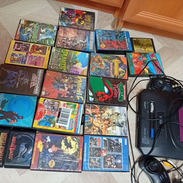 Sega+картриджи