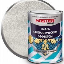Эмаль с металлическим эффектом серебро 0,8л master, Ростов-на-Дону